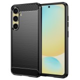 Husa Samsung Galaxy S24 FE Asteroid GSM Carbon Silicone, negru