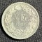 Moneda 1/2 franci 1981 Elvetia