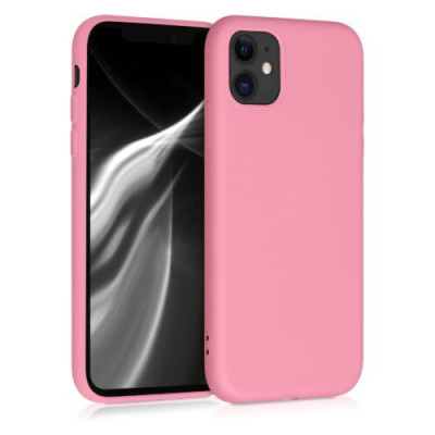 Husa pentru Apple iPhone 11, Silicon, Roz, 50791.212 foto