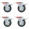 Roti pivotante, 16 buc., 75 mm