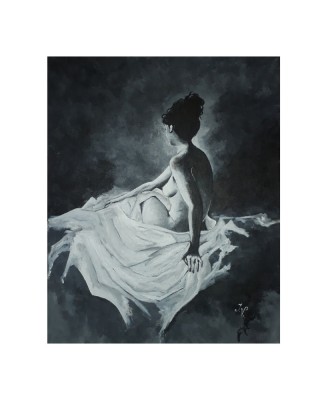 Tablou pictat manual foto