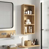 vidaXL Dulap de perete pentru baie Stejar artizanal 30 x 14 x 70 cm 889334