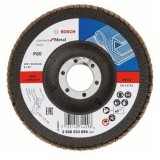 Disc degajare Bosch 2608603658, 125 mm diametru, 80 granulatie, 1 mm grosime