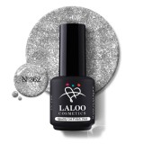 &Nu;&omicron;.362 Glam Silver Glitter | Laloo gel polish 15ml