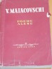 POEME ALESE de V. MAIACOVSCHI , 1954