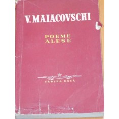 POEME ALESE de V. MAIACOVSCHI , 1954