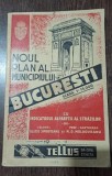 Noul plan al Municipiului Bucuresti cu indicatorul alfabetic al strazilor - Ulisse Simboteanu, MD Moldoveanu