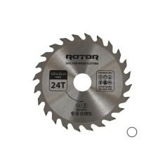Disc taiat lemn ROTOR 125*22,23 24T Innovative ReliableTools foto