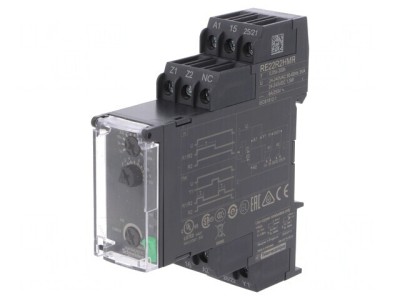 Timer RE22R2HMR 0.05s-300h DPDT 250VAC 8A 24-240VAC/DC foto