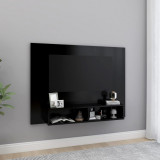 Comoda TV de perete, negru, 120x23,5x90 cm, PAL GartenMobel Dekor, vidaXL