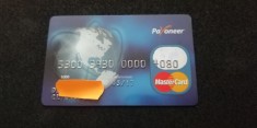 B12 77 - Card bancar foarte vechi - piesa de colectie