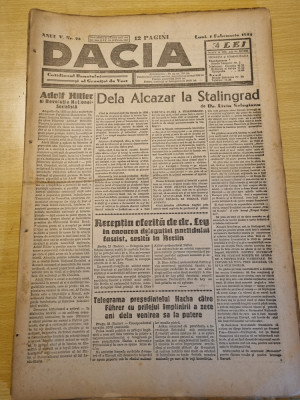 Dacia 1 februarie 1943-adolf hitler,national socialismul,staligrad, foto