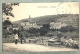 AD 84 C. P. VECHE- BOUILLAND -L&#039;EGLISE- FRANTA-CIRCULATA 1916, Printata