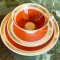 Set - mic dejun / ceai / cafea - GDR - 1 persoana - poleit cu aur 24K