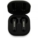 Handsfree Bluetooth Guess 4G Metal Logo, TWS, Negru