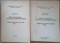 FIZICA SI TEHNOLOGIA SOLIDULUI SI SEMICONDUCTORILOR. CULEGERE DE PROBLEME REZOLVATE VOL.1-2-I.I. NICOLAESCU-238199