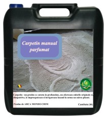 Solutie pentru covoare Carpetin parfumat manual, Bidon 20L foto