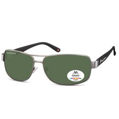 Ochelari de soare polarizati barbati Montana Eyewear MP102A, light gunmetal, G15 lenses