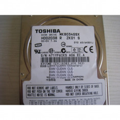 Hard disk laptop sata 80gb Toshiba 5400rpm -Sh foto