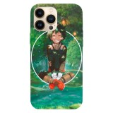 Husa compatibila cu Apple iPhone 15 Pro Max model Boku no Hero Academia, Silicon, TPU, Viceversa, Transparent, Carcasa
