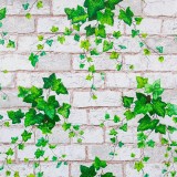 Cumpara ieftin Tapet caramida cu iedera gri verde Kontinent 2042, 53cm x 10m, hartie, semilavabil