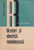 Carte Oratori si elocinta romaneasca Vistian Goia, istoria retoricii si discursului public in Romania, arta vorbirii, carte istorie