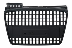 Grila Centrala Audi A4 B7 Facelift (2004-2008) RS4 Design Negru Mat Performance AutoTuning