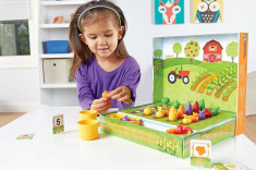 Set pentru sortat - Gradina de la ferma PlayLearn Toys foto