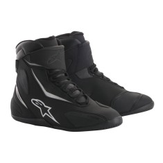 Cizme moto Alpinestars Fastback V2, negru/alb, marime 40.5