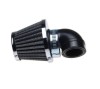 Filtru aer sport conic, d.38 mm, cot 90&#039;, cromat Cod Produs: MX_NEW AF02338
