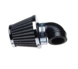 Filtru aer sport conic, d.38 mm, cot 90&#039;, cromat Cod Produs: MX_NEW AF02338