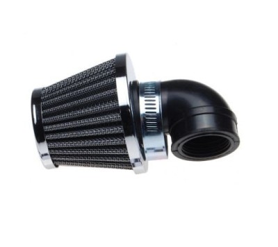 Filtru aer sport conic, d.38 mm, cot 90&amp;#039;, cromat Cod Produs: MX_NEW AF02338 foto