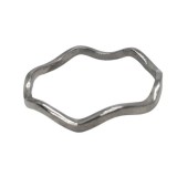 Inel argint 925, buclat m55