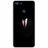 Husa silicon pentru Huawei Y9 2018, Mystery Man In Suit