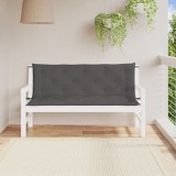 Gossi perne banca de gradina 2 buc., antracit, tesatura oxford