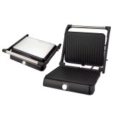Aparat electric de făcut sandwich WAINER SW01 &ndash; Putere 2000W, Plăci Grill Antiaderente, Termostat Reglabil, Design Inox