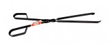 Cleste forjat pentru gratar sau sobe, negru, otel emailat, realizat manual, lungime 50 cm, 0.6 kg, La Ideal, Spania, GRC50150