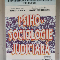 Psiho-sociologie judiciara- Maria Voinea, Florin Dumitrescu