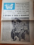 Magazin 12 martie 1977-primul nr al ziarului dupa marele cutremur din 1977