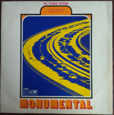 DISC LP CUBANO-JAZZ: GRUPO MONUMENTAL - SI, PARA USTED (AREITO / EGREM) [CUBA] foto