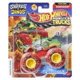 Masinuta Hot Wheels, Monster Truck, Rageasaur Echipa Dino, JCD98
