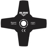 Ruris ps400-1-40 - Cutit pentru motocoasa - mm 4 dinti DAC 110 DAC 210 DAC 310 DAC 410 DAC 510 RR270 RR360 RR362 RR400 RR400C RR460 RR460C 280C 300S 3