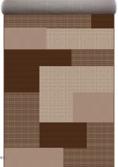 Traversa Antiderapanta Flex 19645 Latime 100 cm - 100x900, Maro foto