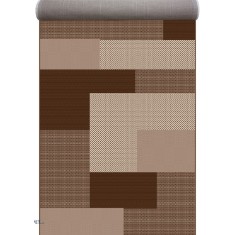 Traversa Antiderapanta Flex 19645 Latime 67 cm - 67x700, Maro