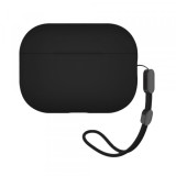 Husa Blueo Liquid pentru Apple AirPods Pro 2, Neagra