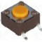 Microintrerupator, 6.2x6.2mm, OFF-(ON), SPST-NO, DIPTRONICS - DTSM-61S-V-B