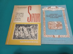 LOT 2 CĂRȚI CREȘTEREA IEPURILOR: CREȘTEREA IEPURILOR PENTRU CARNE,CREȘTREA IEPURILOR DE CASĂ / 1974 / 02
