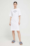 Emporio Armani Underwear cămașă de noapte din bumbac culoarea alb, bumbac