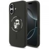 Husa MagSafe pentru Apple iPhone 17, Karl Lagerfeld, Ring Karl &amp; Choupette, Neagra