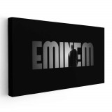 Tablou afis Eminem cantaret rap 2341 Tablou canvas pe panza CU RAMA 60x120 cm